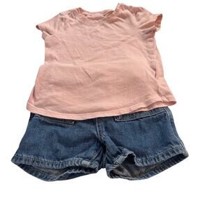 Old Navy Toddler Girl 3T Shirt and Short Outfit